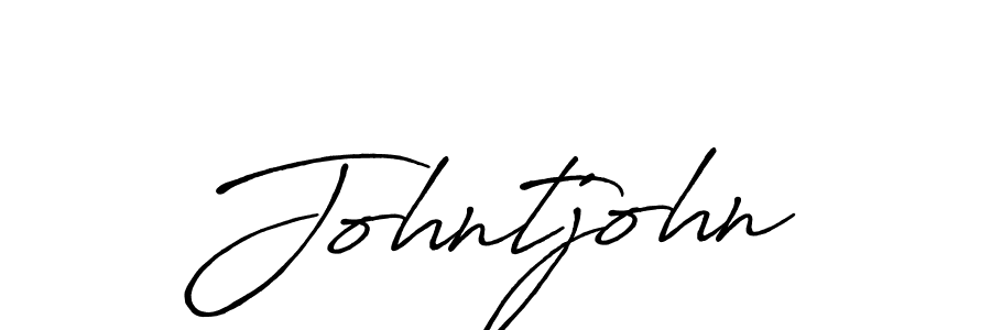 You should practise on your own different ways (Antro_Vectra_Bolder) to write your name (Johntjohn) in signature. don't let someone else do it for you. Johntjohn signature style 7 images and pictures png