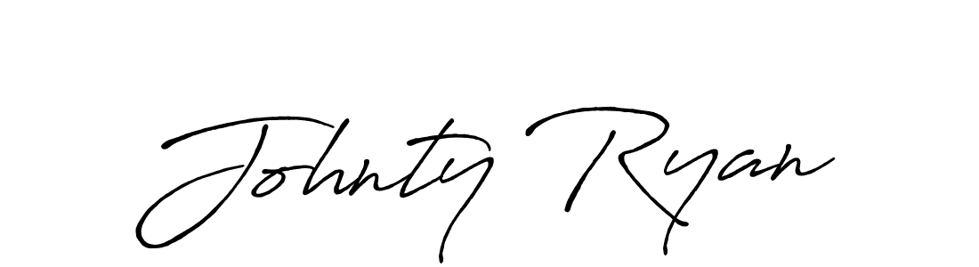 Also You can easily find your signature by using the search form. We will create Johnty Ryan name handwritten signature images for you free of cost using Antro_Vectra_Bolder sign style. Johnty Ryan signature style 7 images and pictures png