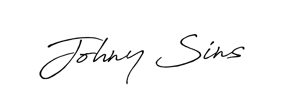 Also we have Johny Sins name is the best signature style. Create professional handwritten signature collection using Antro_Vectra_Bolder autograph style. Johny Sins signature style 7 images and pictures png