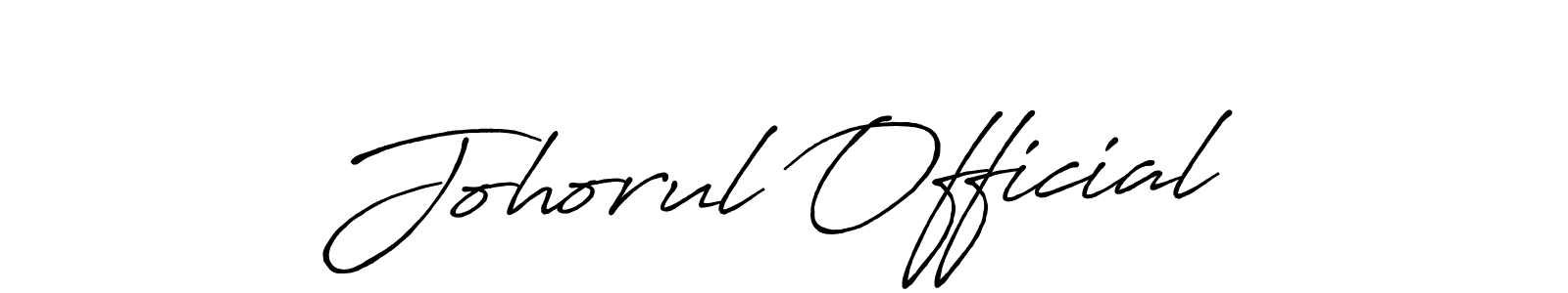 Also You can easily find your signature by using the search form. We will create Johorul Official name handwritten signature images for you free of cost using Antro_Vectra_Bolder sign style. Johorul Official signature style 7 images and pictures png