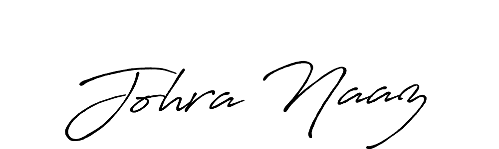 Similarly Antro_Vectra_Bolder is the best handwritten signature design. Signature creator online .You can use it as an online autograph creator for name Johra Naaz. Johra Naaz signature style 7 images and pictures png