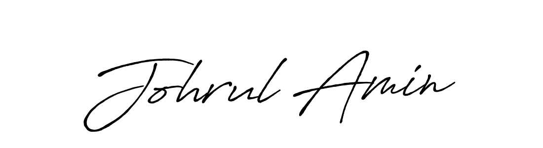 How to make Johrul Amin signature? Antro_Vectra_Bolder is a professional autograph style. Create handwritten signature for Johrul Amin name. Johrul Amin signature style 7 images and pictures png