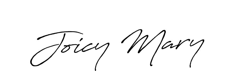 How to make Joicy Mary name signature. Use Antro_Vectra_Bolder style for creating short signs online. This is the latest handwritten sign. Joicy Mary signature style 7 images and pictures png