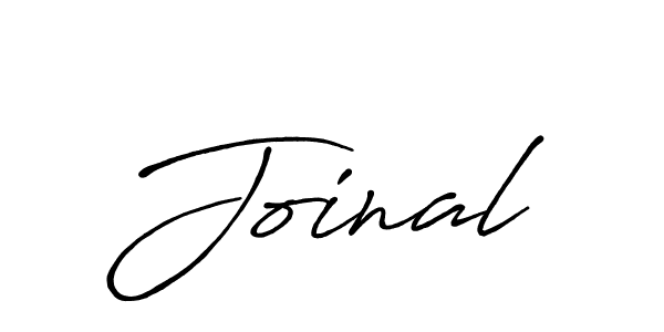 How to make Joinal signature? Antro_Vectra_Bolder is a professional autograph style. Create handwritten signature for Joinal name. Joinal signature style 7 images and pictures png