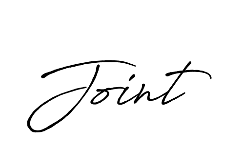 Use a signature maker to create a handwritten signature online. With this signature software, you can design (Antro_Vectra_Bolder) your own signature for name Joint. Joint signature style 7 images and pictures png