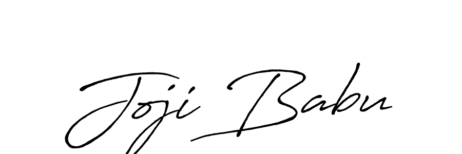 How to make Joji Babu name signature. Use Antro_Vectra_Bolder style for creating short signs online. This is the latest handwritten sign. Joji Babu signature style 7 images and pictures png