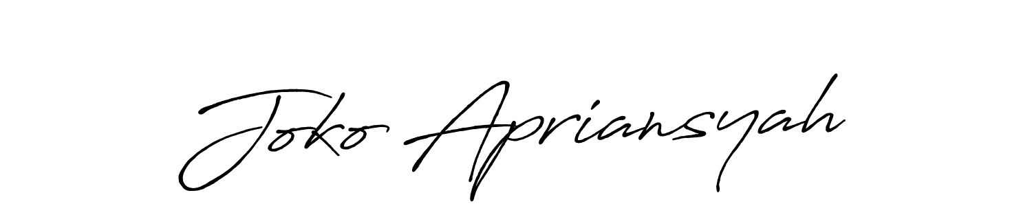 You can use this online signature creator to create a handwritten signature for the name Joko Apriansyah. This is the best online autograph maker. Joko Apriansyah signature style 7 images and pictures png