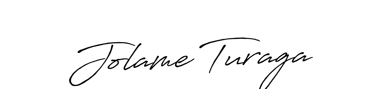 How to make Jolame Turaga signature? Antro_Vectra_Bolder is a professional autograph style. Create handwritten signature for Jolame Turaga name. Jolame Turaga signature style 7 images and pictures png