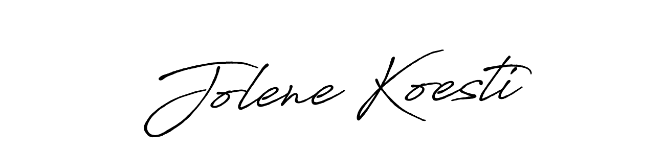 Here are the top 10 professional signature styles for the name Jolene Koesti. These are the best autograph styles you can use for your name. Jolene Koesti signature style 7 images and pictures png