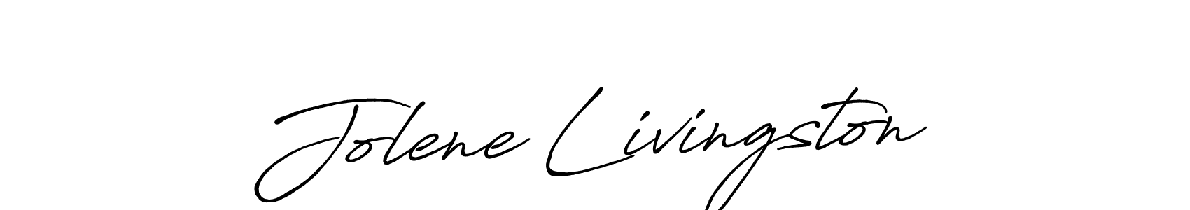 Also You can easily find your signature by using the search form. We will create Jolene Livingston name handwritten signature images for you free of cost using Antro_Vectra_Bolder sign style. Jolene Livingston signature style 7 images and pictures png