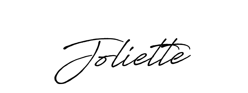 How to make Joliette name signature. Use Antro_Vectra_Bolder style for creating short signs online. This is the latest handwritten sign. Joliette signature style 7 images and pictures png