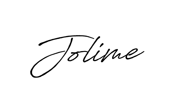 Also we have Jolime name is the best signature style. Create professional handwritten signature collection using Antro_Vectra_Bolder autograph style. Jolime signature style 7 images and pictures png