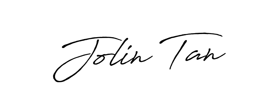 Also You can easily find your signature by using the search form. We will create Jolin Tan name handwritten signature images for you free of cost using Antro_Vectra_Bolder sign style. Jolin Tan signature style 7 images and pictures png