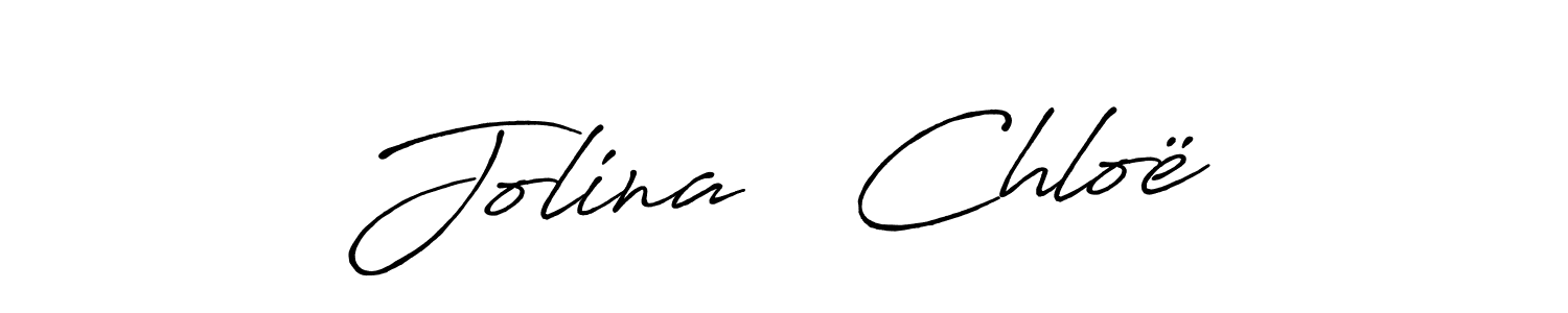 Make a short Jolina   Chloë signature style. Manage your documents anywhere anytime using Antro_Vectra_Bolder. Create and add eSignatures, submit forms, share and send files easily. Jolina   Chloë signature style 7 images and pictures png