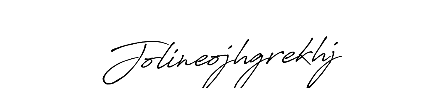 It looks lik you need a new signature style for name Jolineojhgrekhj. Design unique handwritten (Antro_Vectra_Bolder) signature with our free signature maker in just a few clicks. Jolineojhgrekhj signature style 7 images and pictures png