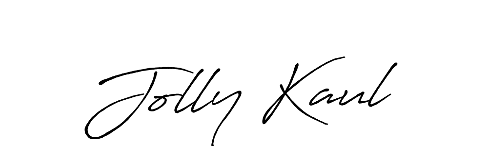 The best way (Antro_Vectra_Bolder) to make a short signature is to pick only two or three words in your name. The name Jolly Kaul include a total of six letters. For converting this name. Jolly Kaul signature style 7 images and pictures png