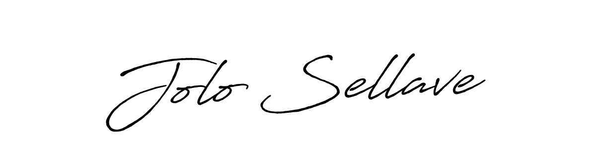 Design your own signature with our free online signature maker. With this signature software, you can create a handwritten (Antro_Vectra_Bolder) signature for name Jolo Sellave. Jolo Sellave signature style 7 images and pictures png