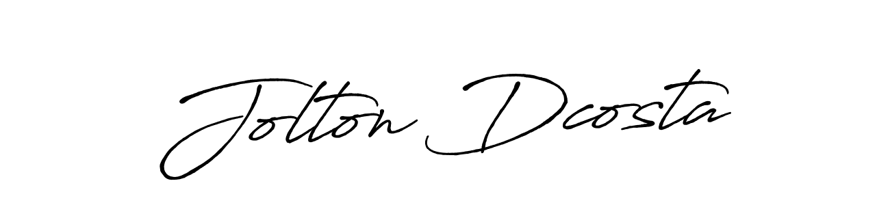This is the best signature style for the Jolton Dcosta name. Also you like these signature font (Antro_Vectra_Bolder). Mix name signature. Jolton Dcosta signature style 7 images and pictures png