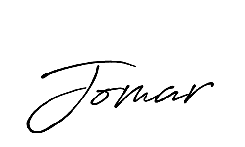 Create a beautiful signature design for name Jomar. With this signature (Antro_Vectra_Bolder) fonts, you can make a handwritten signature for free. Jomar signature style 7 images and pictures png