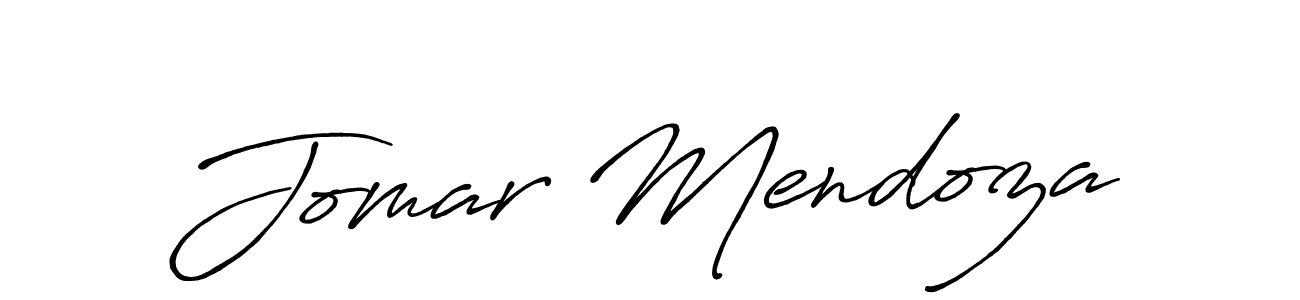 Once you've used our free online signature maker to create your best signature Antro_Vectra_Bolder style, it's time to enjoy all of the benefits that Jomar Mendoza name signing documents. Jomar Mendoza signature style 7 images and pictures png