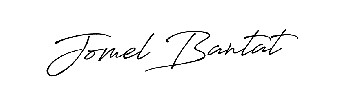 Make a short Jomel Bantat signature style. Manage your documents anywhere anytime using Antro_Vectra_Bolder. Create and add eSignatures, submit forms, share and send files easily. Jomel Bantat signature style 7 images and pictures png