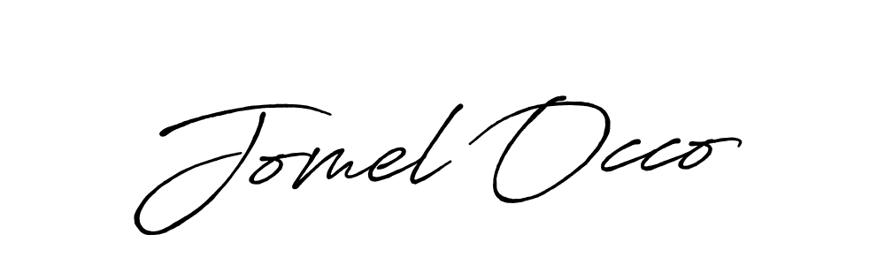 Also we have Jomel Occo name is the best signature style. Create professional handwritten signature collection using Antro_Vectra_Bolder autograph style. Jomel Occo signature style 7 images and pictures png