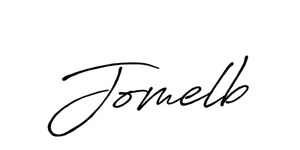 Make a beautiful signature design for name Jomelb. With this signature (Antro_Vectra_Bolder) style, you can create a handwritten signature for free. Jomelb signature style 7 images and pictures png
