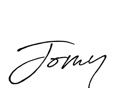 How to make Jomy name signature. Use Antro_Vectra_Bolder style for creating short signs online. This is the latest handwritten sign. Jomy signature style 7 images and pictures png