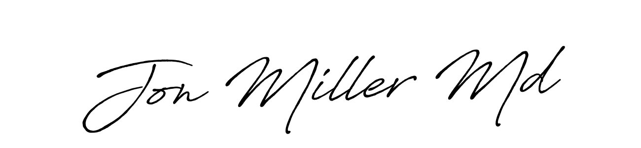 Best and Professional Signature Style for Jon Miller Md. Antro_Vectra_Bolder Best Signature Style Collection. Jon Miller Md signature style 7 images and pictures png