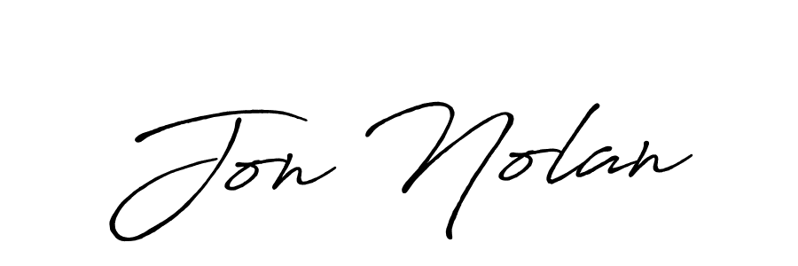 Antro_Vectra_Bolder is a professional signature style that is perfect for those who want to add a touch of class to their signature. It is also a great choice for those who want to make their signature more unique. Get Jon Nolan name to fancy signature for free. Jon Nolan signature style 7 images and pictures png