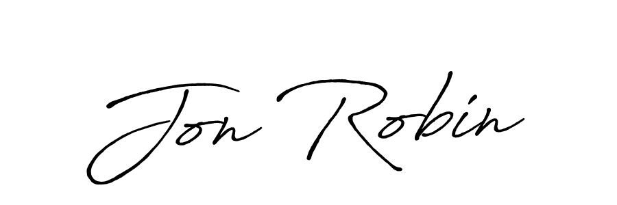 Make a beautiful signature design for name Jon Robin. Use this online signature maker to create a handwritten signature for free. Jon Robin signature style 7 images and pictures png