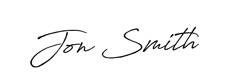 You should practise on your own different ways (Antro_Vectra_Bolder) to write your name (Jon Smith) in signature. don't let someone else do it for you. Jon Smith signature style 7 images and pictures png
