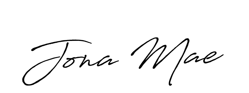 Use a signature maker to create a handwritten signature online. With this signature software, you can design (Antro_Vectra_Bolder) your own signature for name Jona Mae. Jona Mae signature style 7 images and pictures png