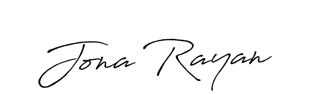 How to make Jona Rayan signature? Antro_Vectra_Bolder is a professional autograph style. Create handwritten signature for Jona Rayan name. Jona Rayan signature style 7 images and pictures png