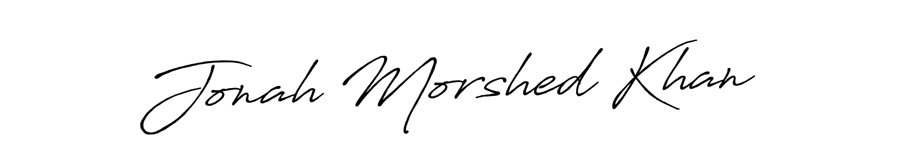 Best and Professional Signature Style for Jonah Morshed Khan. Antro_Vectra_Bolder Best Signature Style Collection. Jonah Morshed Khan signature style 7 images and pictures png