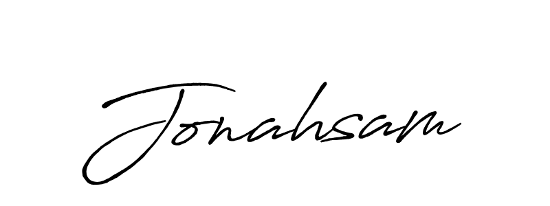 Also You can easily find your signature by using the search form. We will create Jonahsam name handwritten signature images for you free of cost using Antro_Vectra_Bolder sign style. Jonahsam signature style 7 images and pictures png