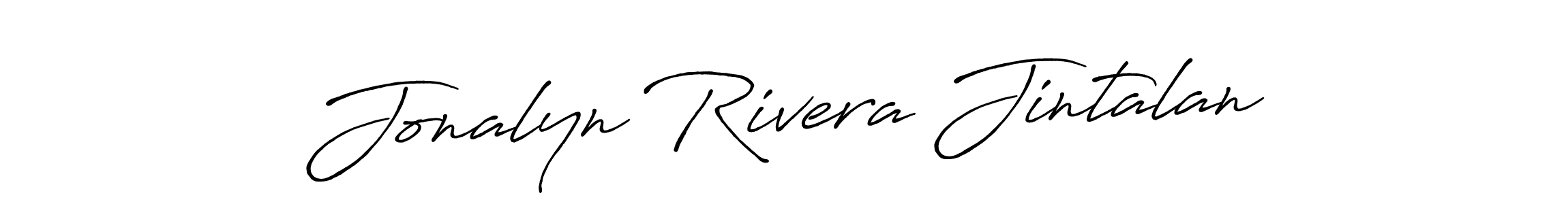 The best way (Antro_Vectra_Bolder) to make a short signature is to pick only two or three words in your name. The name Jonalyn Rivera Jintalan include a total of six letters. For converting this name. Jonalyn Rivera Jintalan signature style 7 images and pictures png