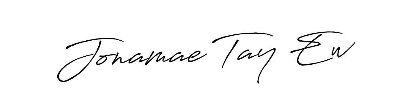 The best way (Antro_Vectra_Bolder) to make a short signature is to pick only two or three words in your name. The name Jonamae Tay Ew include a total of six letters. For converting this name. Jonamae Tay Ew signature style 7 images and pictures png
