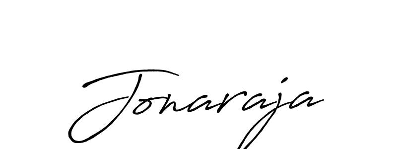 Use a signature maker to create a handwritten signature online. With this signature software, you can design (Antro_Vectra_Bolder) your own signature for name Jonaraja. Jonaraja signature style 7 images and pictures png