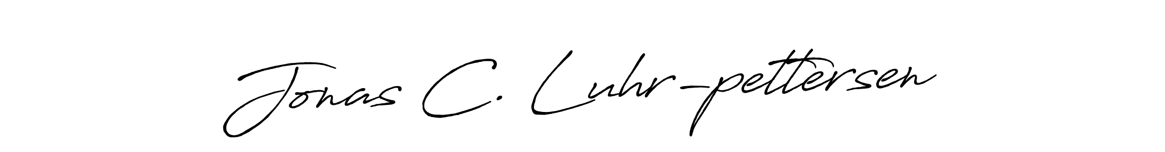 It looks lik you need a new signature style for name Jonas C. Luhr-pettersen. Design unique handwritten (Antro_Vectra_Bolder) signature with our free signature maker in just a few clicks. Jonas C. Luhr-pettersen signature style 7 images and pictures png