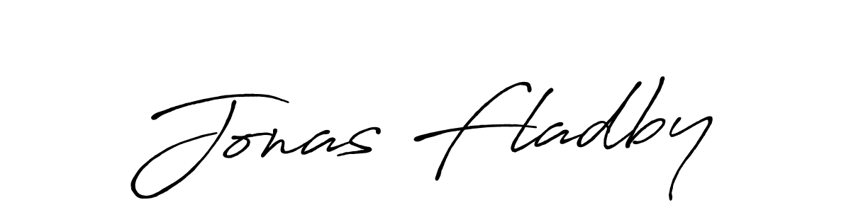 Also we have Jonas Fladby name is the best signature style. Create professional handwritten signature collection using Antro_Vectra_Bolder autograph style. Jonas Fladby signature style 7 images and pictures png