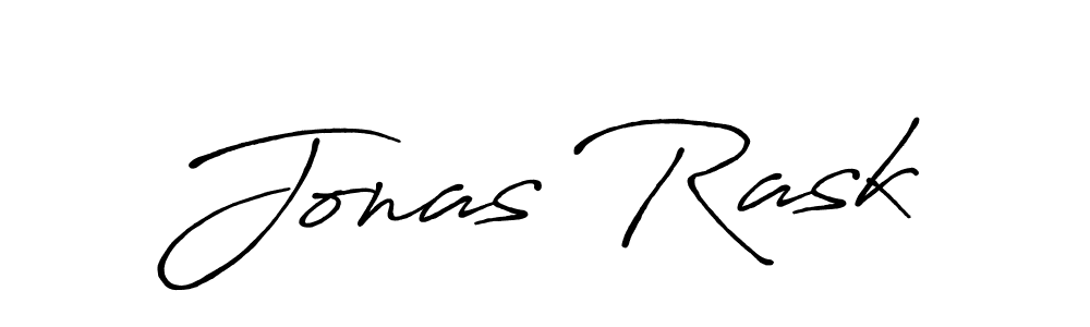 Create a beautiful signature design for name Jonas Rask. With this signature (Antro_Vectra_Bolder) fonts, you can make a handwritten signature for free. Jonas Rask signature style 7 images and pictures png