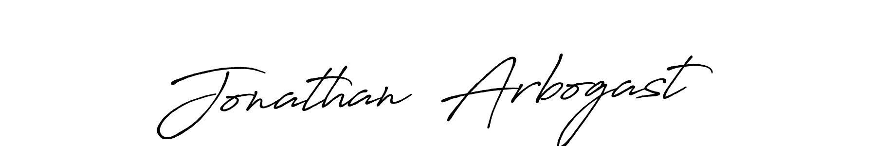 How to make Jonathan  Arbogast name signature. Use Antro_Vectra_Bolder style for creating short signs online. This is the latest handwritten sign. Jonathan  Arbogast signature style 7 images and pictures png