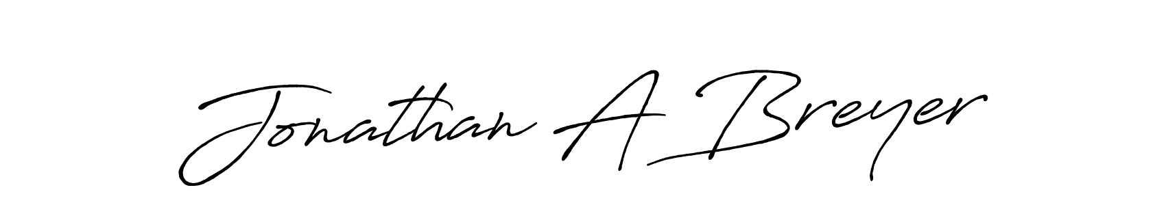 The best way (Antro_Vectra_Bolder) to make a short signature is to pick only two or three words in your name. The name Jonathan A Breyer include a total of six letters. For converting this name. Jonathan A Breyer signature style 7 images and pictures png