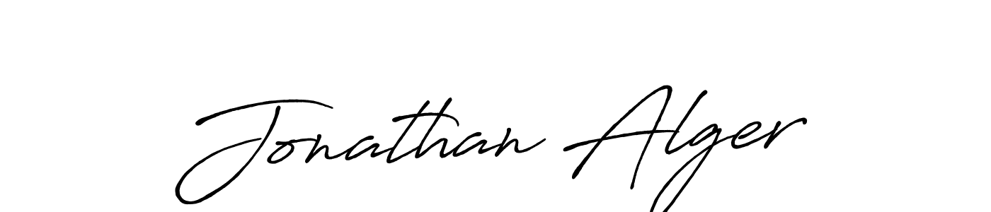 Make a beautiful signature design for name Jonathan Alger. Use this online signature maker to create a handwritten signature for free. Jonathan Alger signature style 7 images and pictures png