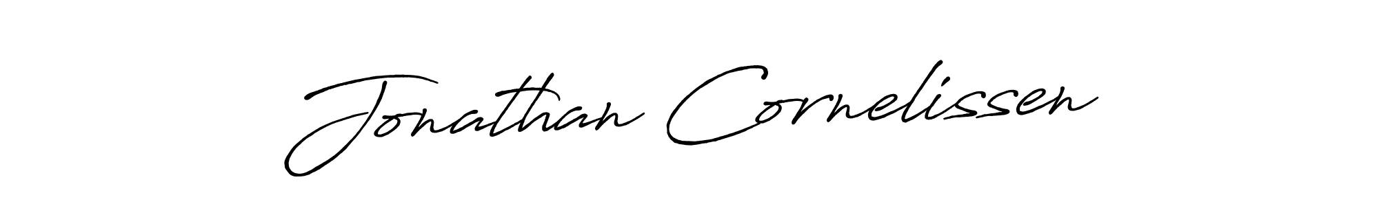 Make a beautiful signature design for name Jonathan Cornelissen. With this signature (Antro_Vectra_Bolder) style, you can create a handwritten signature for free. Jonathan Cornelissen signature style 7 images and pictures png