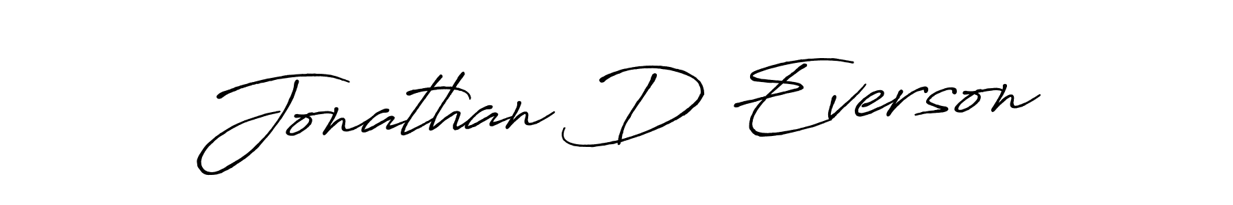 How to make Jonathan D Everson name signature. Use Antro_Vectra_Bolder style for creating short signs online. This is the latest handwritten sign. Jonathan D Everson signature style 7 images and pictures png