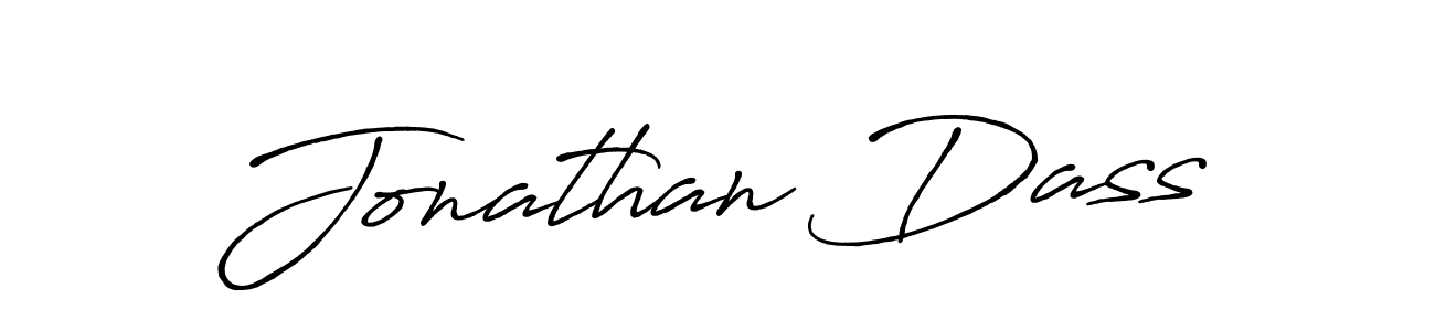 Create a beautiful signature design for name Jonathan Dass. With this signature (Antro_Vectra_Bolder) fonts, you can make a handwritten signature for free. Jonathan Dass signature style 7 images and pictures png