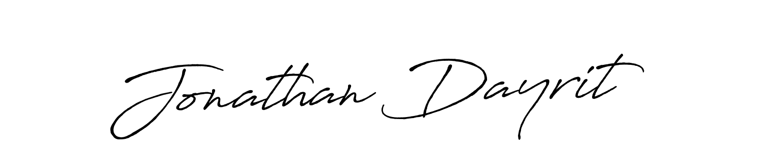 Create a beautiful signature design for name Jonathan Dayrit. With this signature (Antro_Vectra_Bolder) fonts, you can make a handwritten signature for free. Jonathan Dayrit signature style 7 images and pictures png