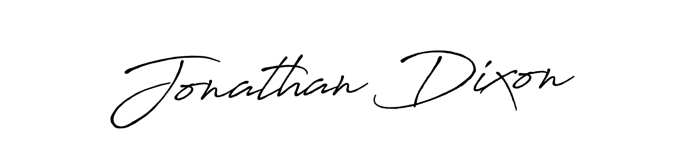 Create a beautiful signature design for name Jonathan Dixon. With this signature (Antro_Vectra_Bolder) fonts, you can make a handwritten signature for free. Jonathan Dixon signature style 7 images and pictures png